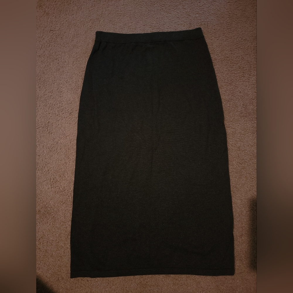 J.JILL pencil grey skirt, size M